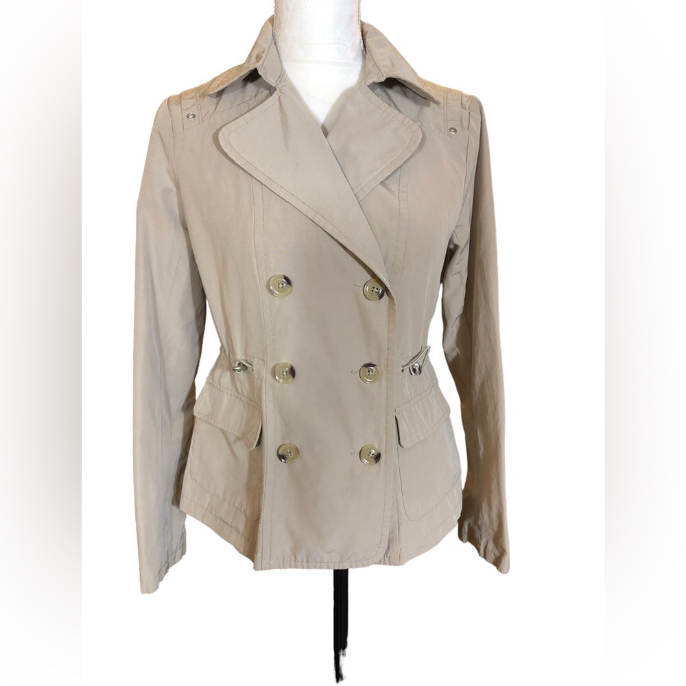 Merona waist length trench coat